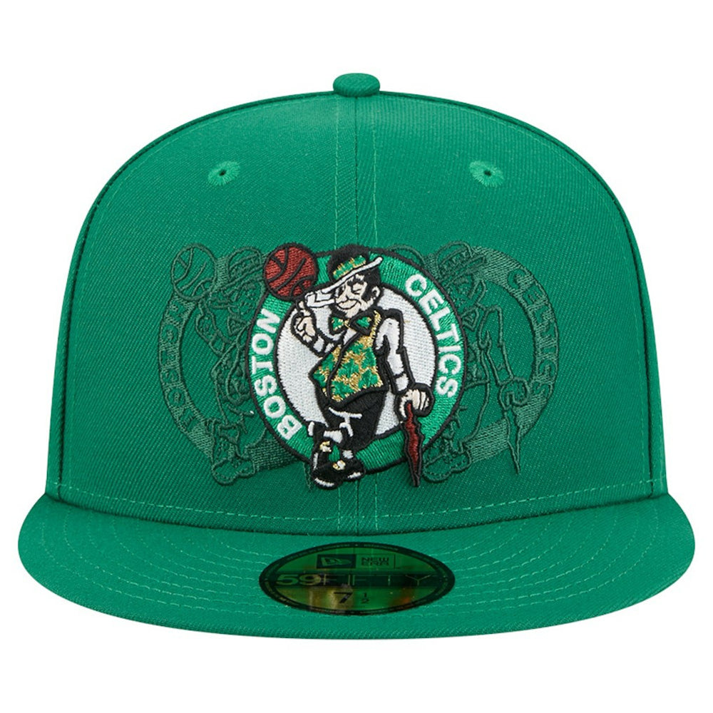 New Era Boston Celtics Tri-Hit 59Fifty Fitted Hat