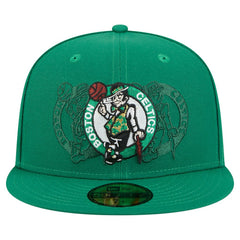 New Era Boston Celtics Tri-Hit 59Fifty Fitted Hat