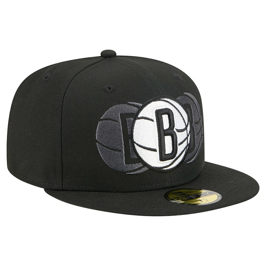 New Era Brooklyn Nets Tri-Hit 59Fifty Fitted Hat