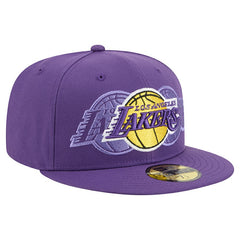 New Era Los Angeles Lakers Tri-Hit 59Fifty Fitted Hat