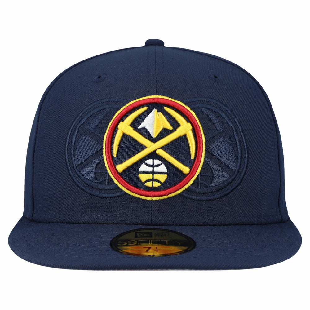 New Era Denver Nuggets Tri-Hit 59Fifty Fitted Hat sale