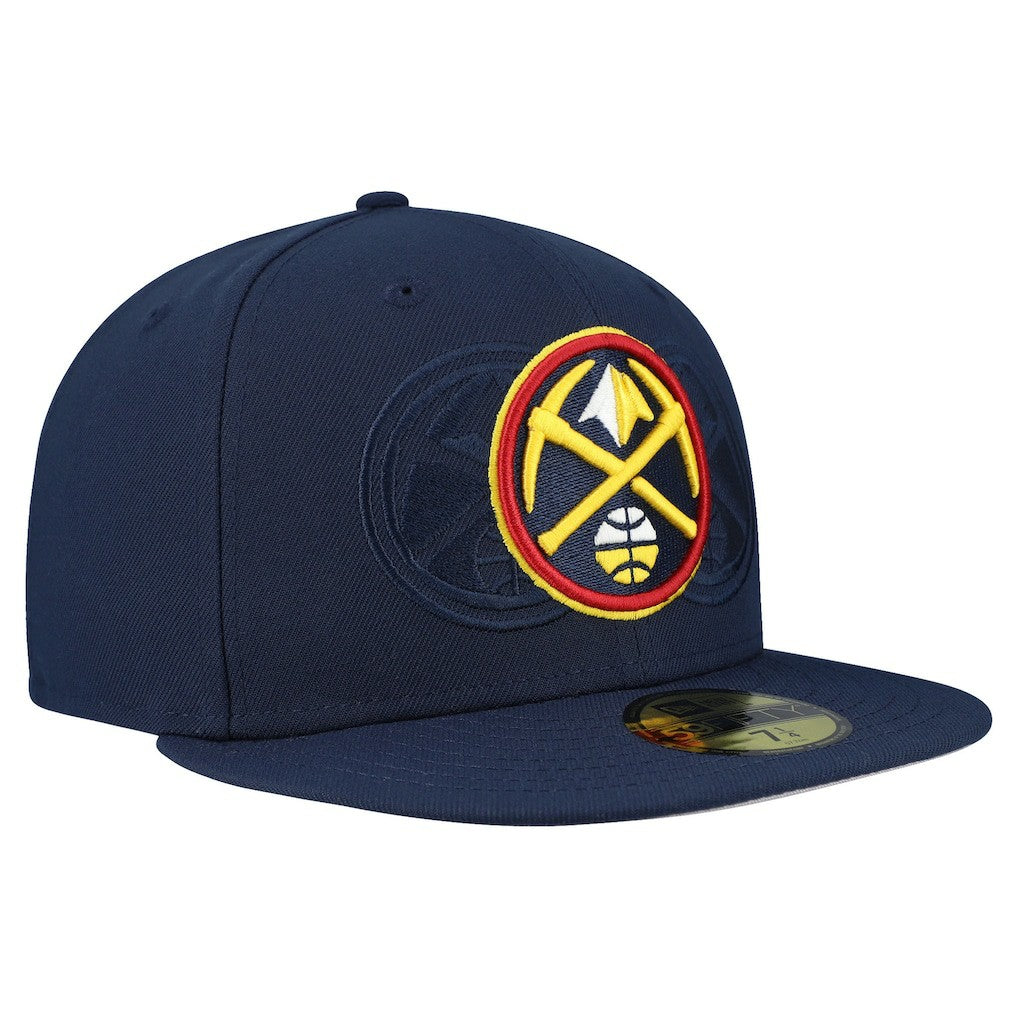 New Era Denver Nuggets Tri-Hit 59Fifty Fitted Hat sale