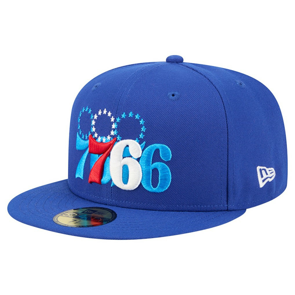 New Era Philadelphia 76ers Tri-Hit 59Fifty Fitted Hat
