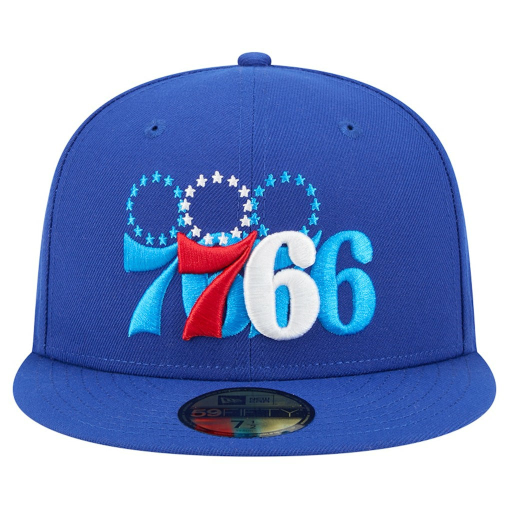 New Era Philadelphia 76ers Tri-Hit 59Fifty Fitted Hat
