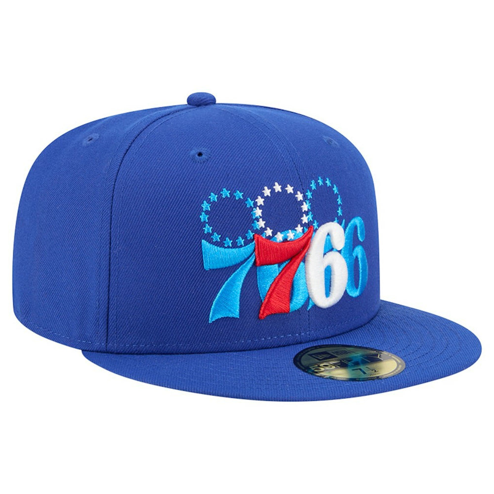 New Era Philadelphia 76ers Tri-Hit 59Fifty Fitted Hat