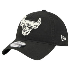 New Era Chicago Bulls Stamp Fabric Applique 9TWENTY Adjustable Hat
