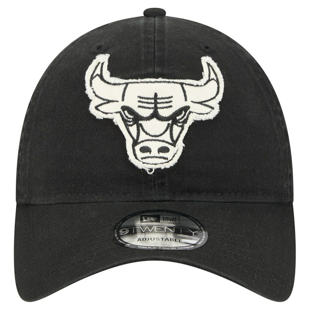 New Era Chicago Bulls Stamp Fabric Applique 9TWENTY Adjustable Hat