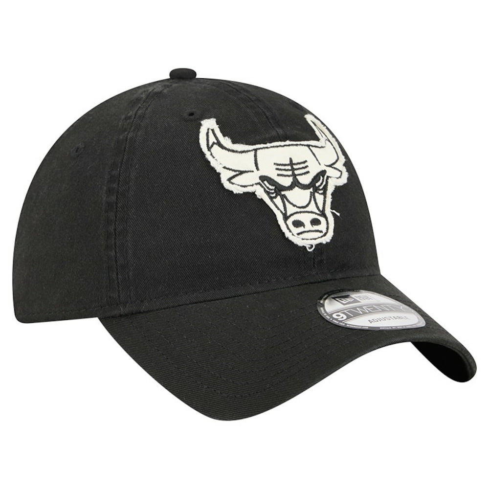 New Era Chicago Bulls Stamp Fabric Applique 9TWENTY Adjustable Hat