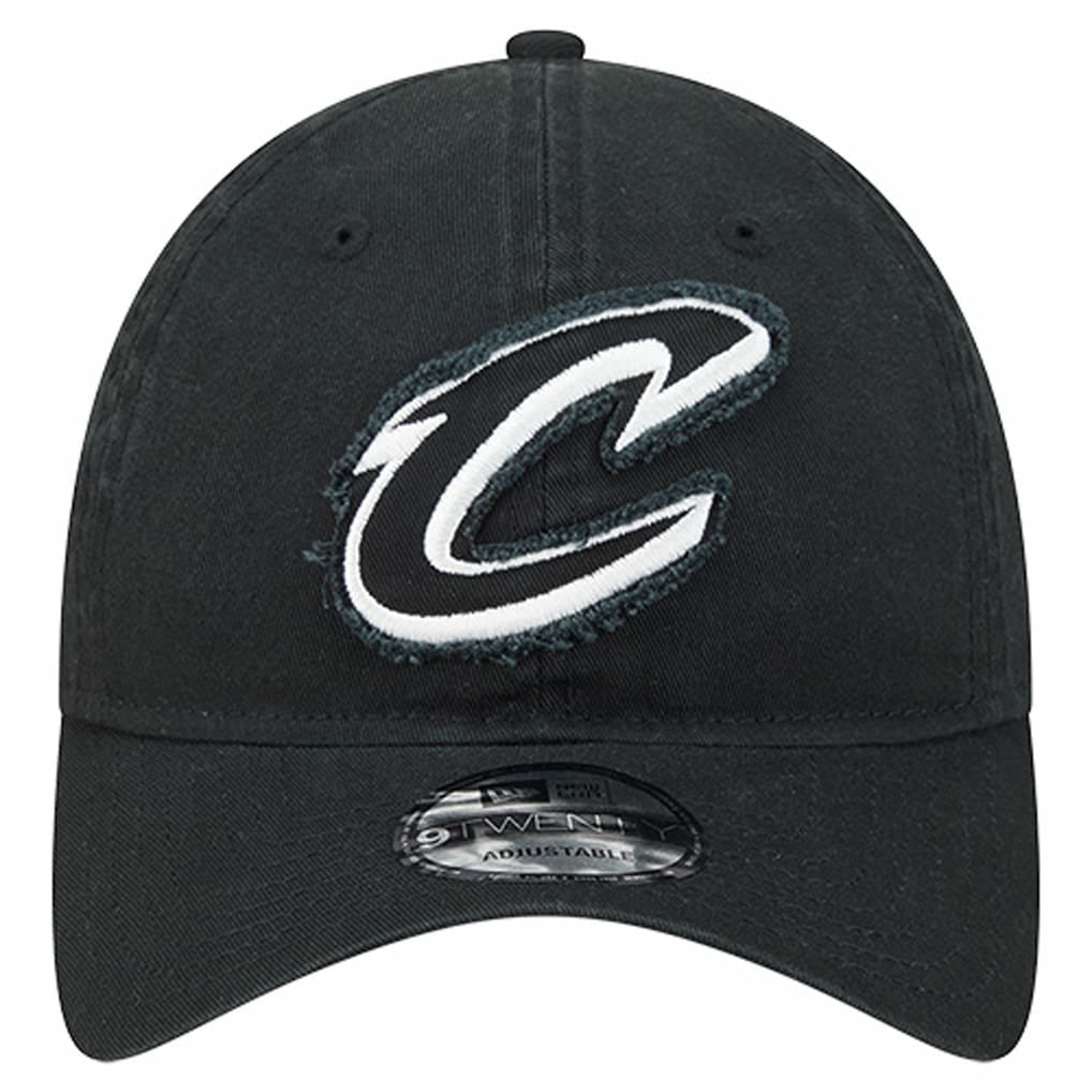 New Era Cleveland Cavaliers Stamp Fabric Applique 9TWENTY Adjustable Hat sale
