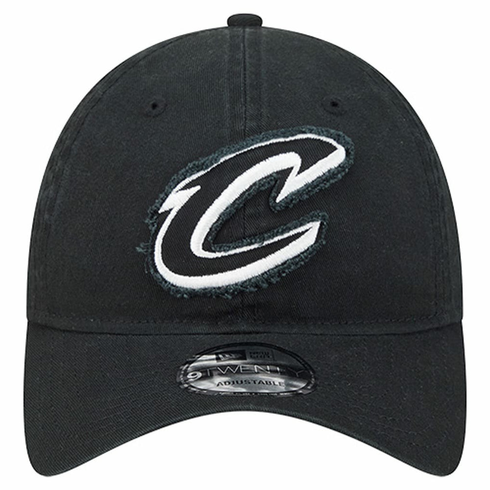 New Era Cleveland Cavaliers Stamp Fabric Applique 9TWENTY Adjustable Hat sale