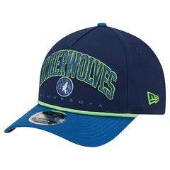 New Era Minnesota Timberwolves Bold Arch COOLERA 9FORTY A-Frame M-Crown Adjustable Hat