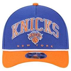 New Era New York Knicks Bold Arch COOLERA 9FORTY A-Frame M-Crown Adjustable Hat