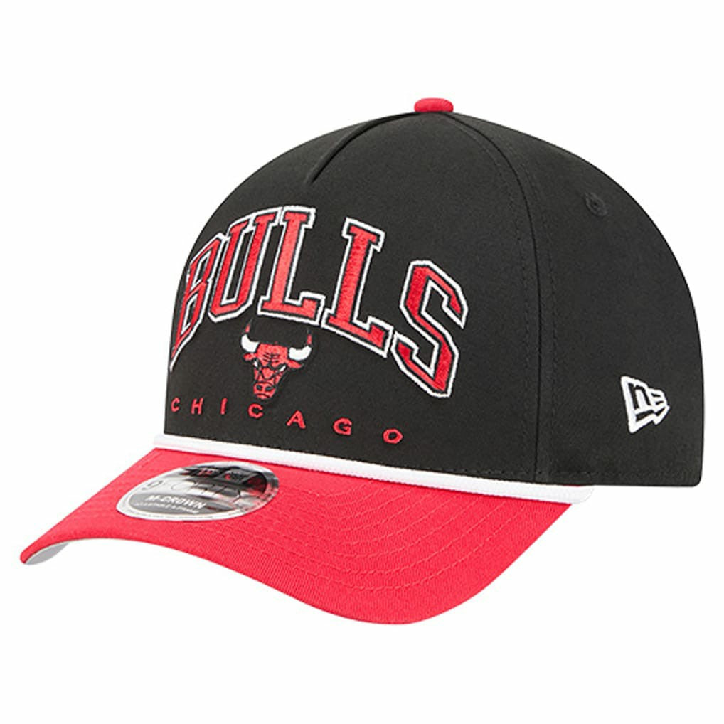 New Era Chicago Bulls Bold Arch COOLERA 9FORTY A-Frame M-Crown Adjustable Hat