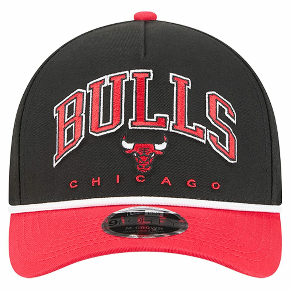 New Era Chicago Bulls Bold Arch COOLERA 9FORTY A-Frame M-Crown Adjustable Hat