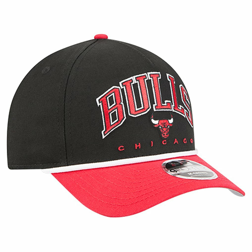New Era Chicago Bulls Bold Arch COOLERA 9FORTY A-Frame M-Crown Adjustable Hat