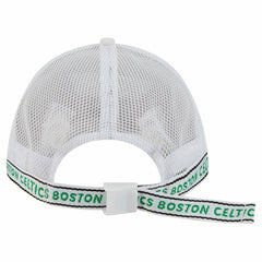 New Era Boston Celtics Featherweight Team Tape 9FORTY M-Crown A-Frame Adjustable Hat