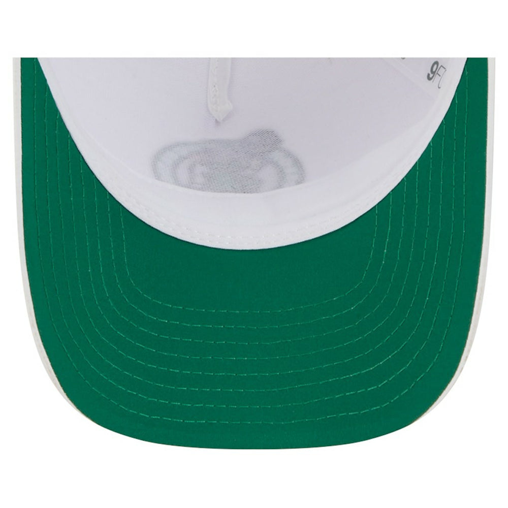 New Era Boston Celtics Featherweight Team Tape 9FORTY M-Crown A-Frame Adjustable Hat
