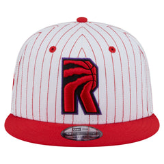 New Era Toronto Raptors Deceptor Pinstripe 9FIFTY Snapback Hat