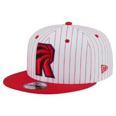 New Era Toronto Raptors Deceptor Pinstripe 9FIFTY Snapback Hat