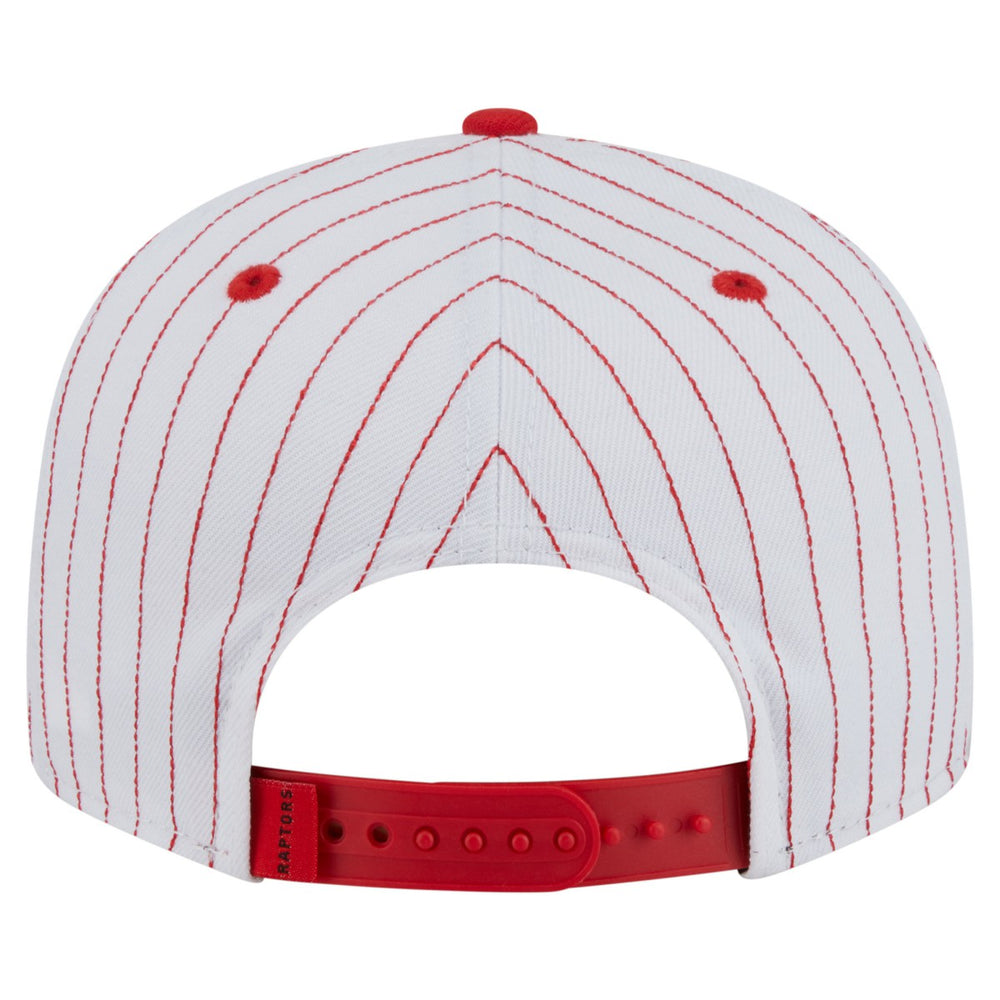 New Era Toronto Raptors Deceptor Pinstripe 9FIFTY Snapback Hat
