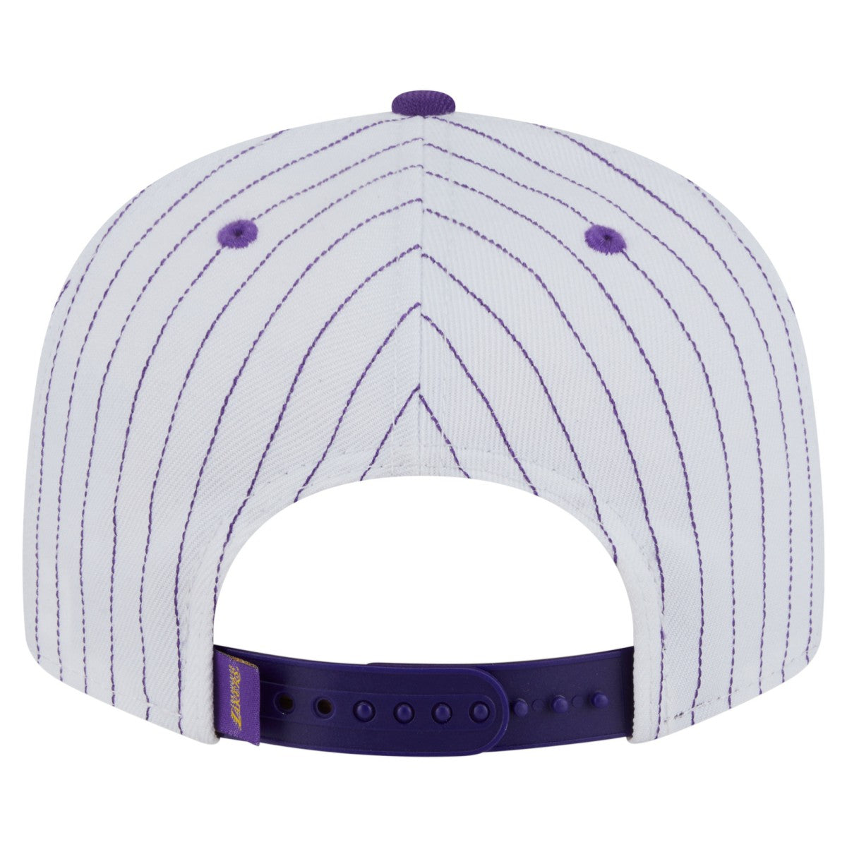 New Era Los Angeles Lakers Deceptor Pinstripe 9FIFTY Snapback Hat