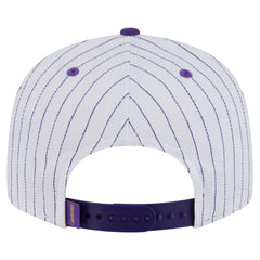 New Era Los Angeles Lakers Deceptor Pinstripe 9FIFTY Snapback Hat
