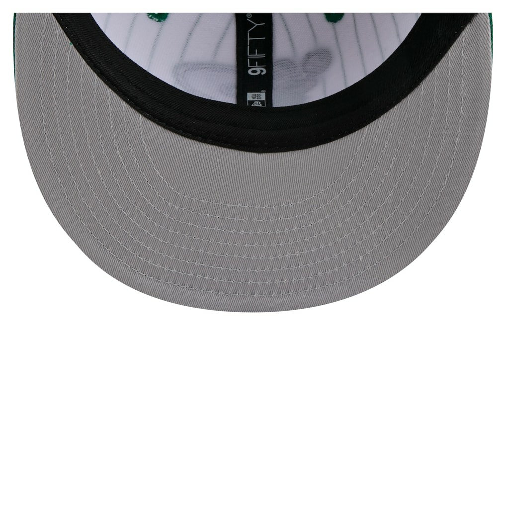 New Era Boston Celtics Deceptor Pinstripe 9FIFTY Snapback Hat
