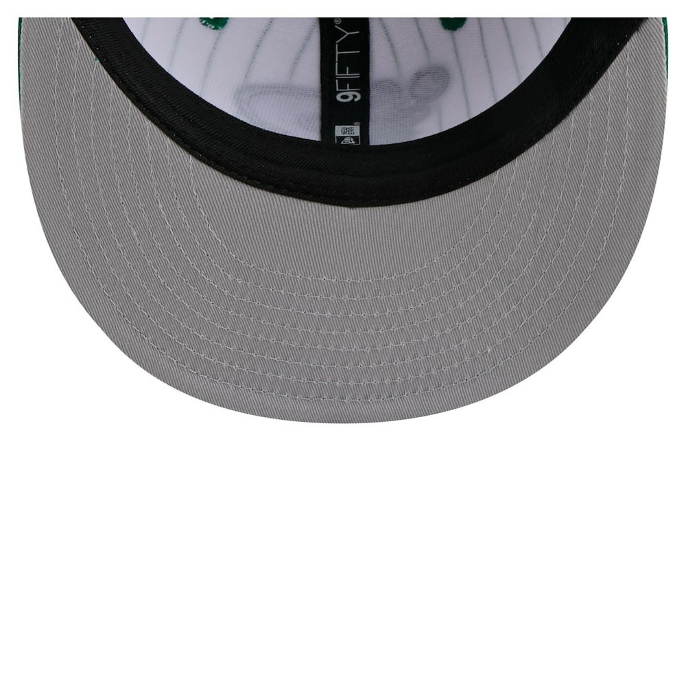 New Era Boston Celtics Deceptor Pinstripe 9FIFTY Snapback Hat