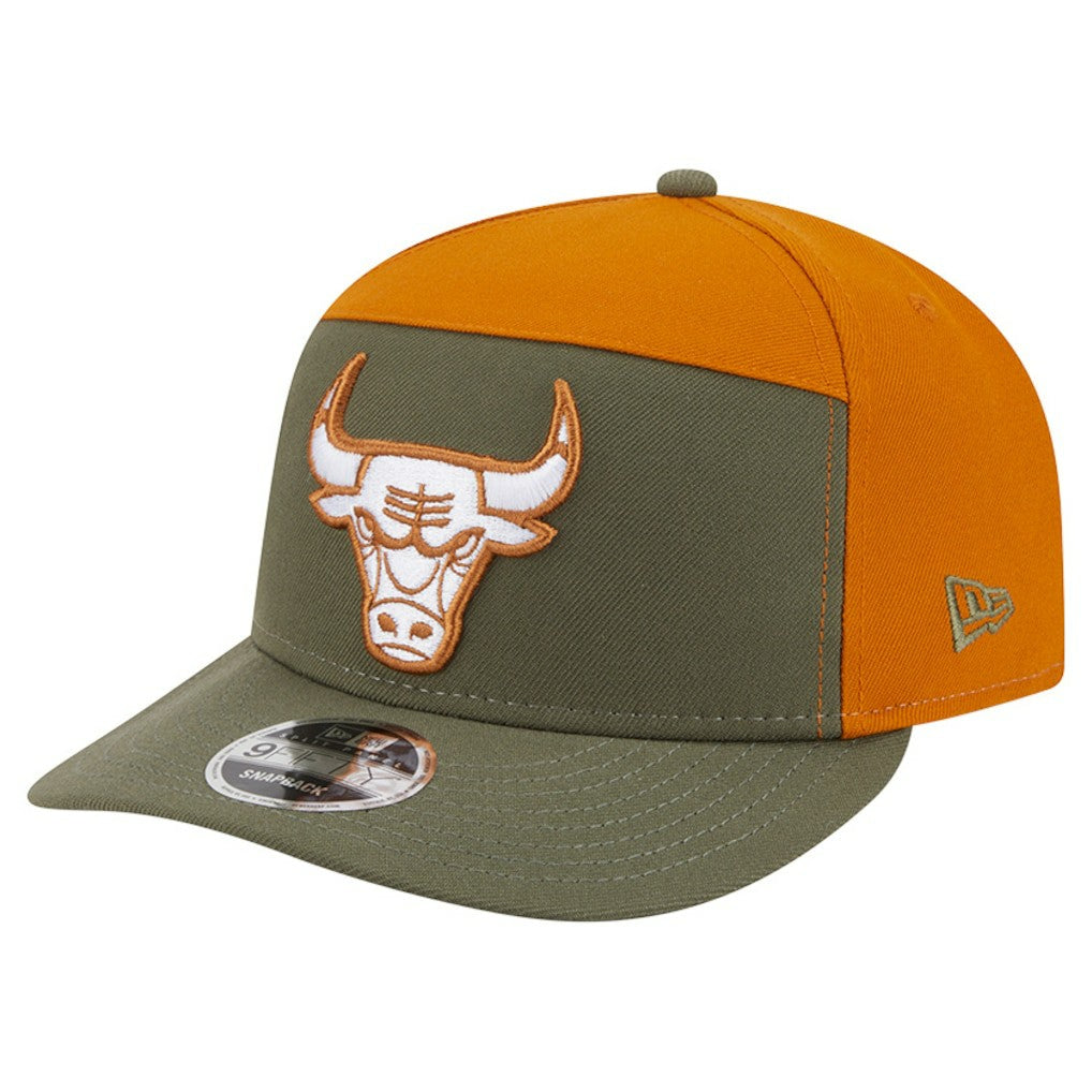 New Era Chicago Bulls Two-Tone Color Pack Split Panel 9FIFTY Adjustable Hat