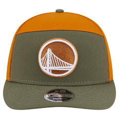 New Era Golden State Warriors Two-Tone Color Pack Split Panel 9FIFTY Adjustable Hat sale