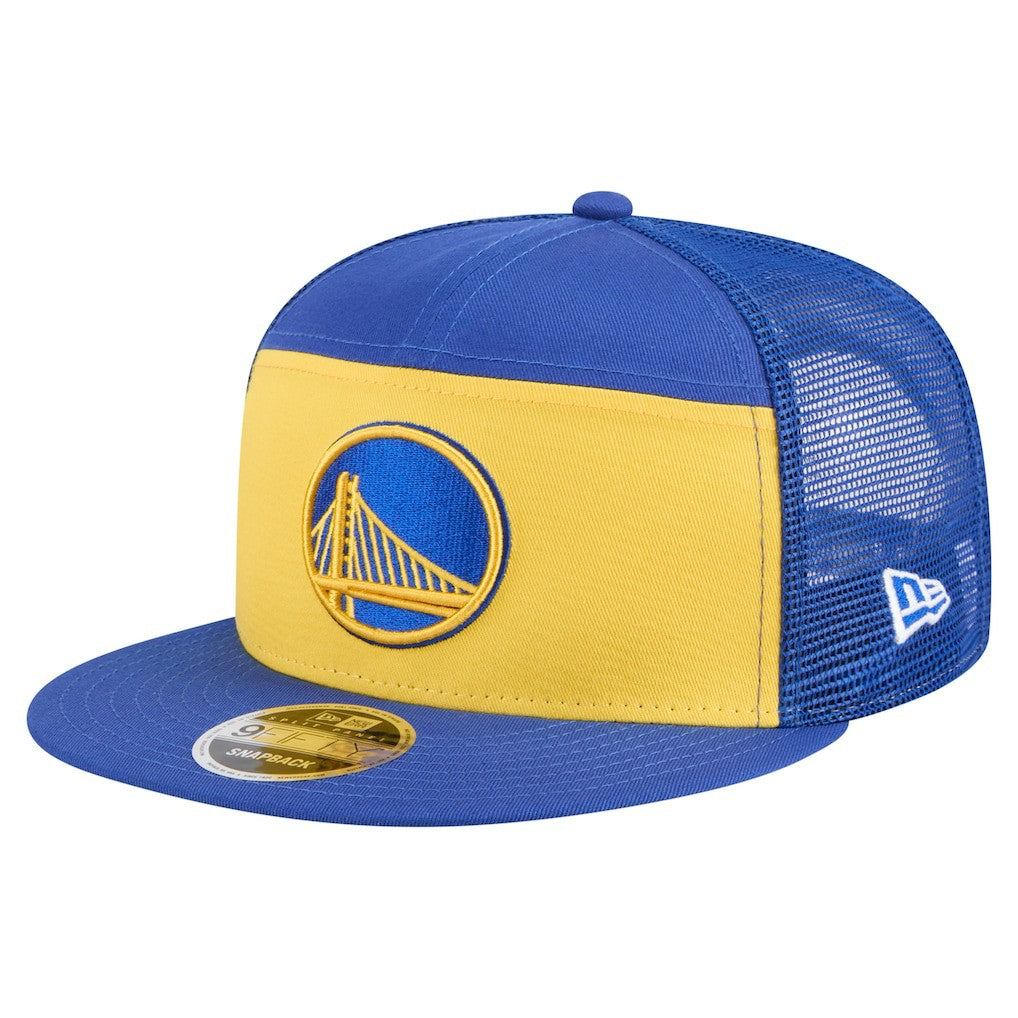 New Era Golden State Warriors Outdoor Split Panel 9FIFTY Snapback Hat sale
