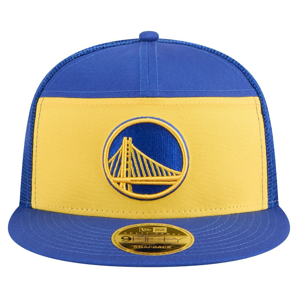 New Era Golden State Warriors Outdoor Split Panel 9FIFTY Snapback Hat sale