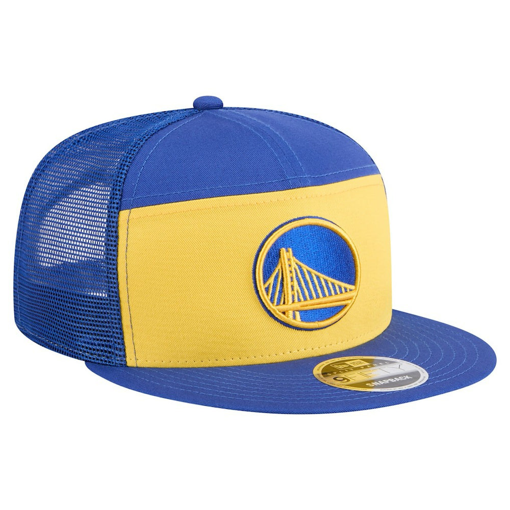New Era Golden State Warriors Outdoor Split Panel 9FIFTY Snapback Hat sale