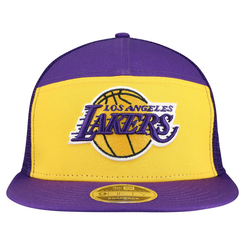 New Era Los Angeles Lakers Outdoor Split Panel 9FIFTY Snapback Hat