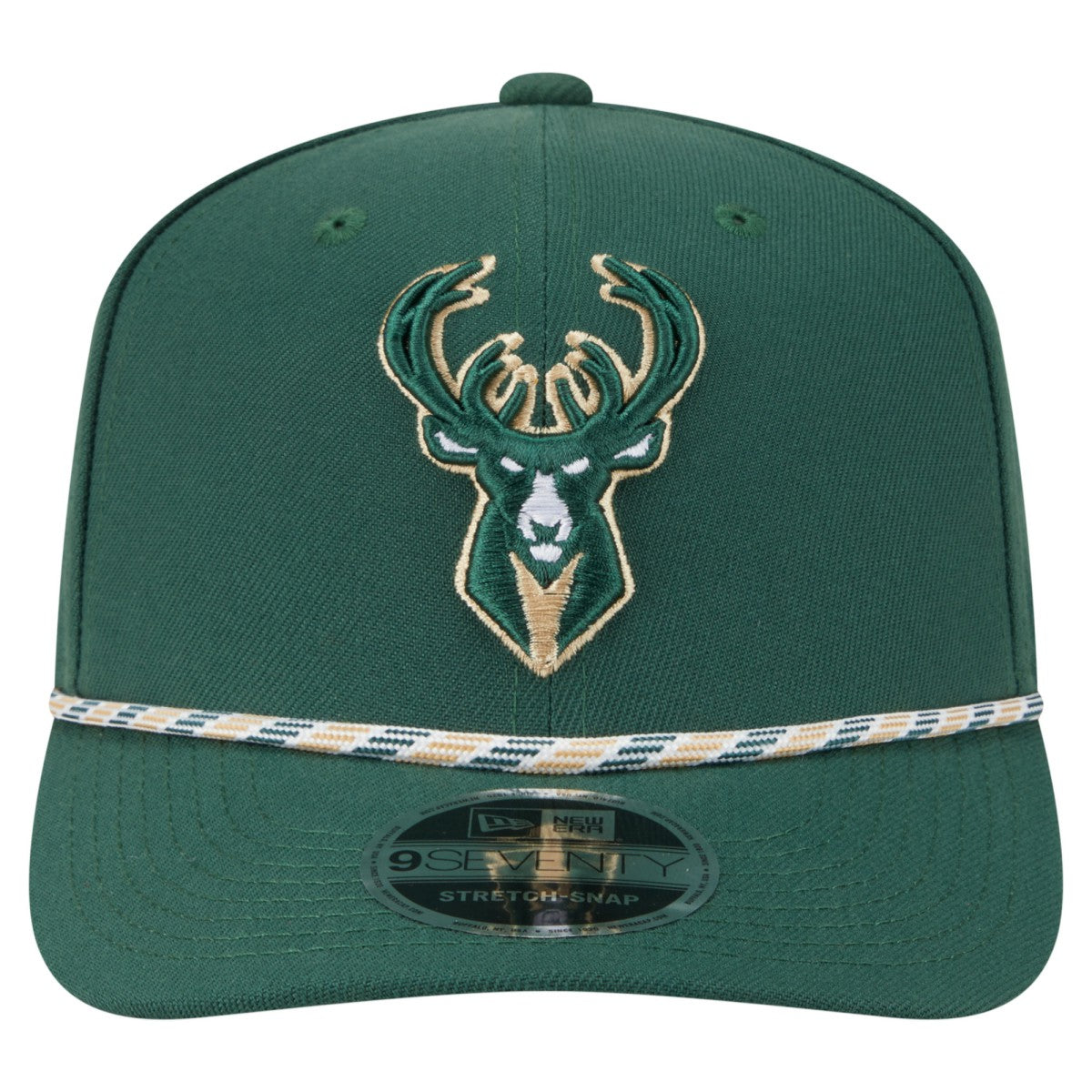 New Era Milwaukee Bucks Rope 9SEVENTY Adjustable Hat