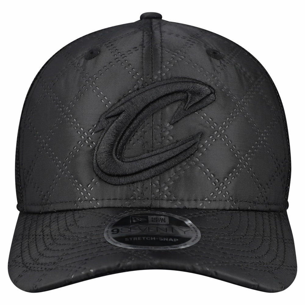 New Era Cleveland Cavaliers Quilted 9SEVENTY Trucker Adjustable Hat sale