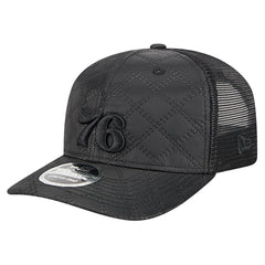 New Era Philadelphia 76ers Quilted 9SEVENTY Trucker Adjustable Hat