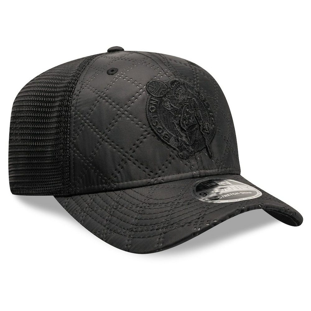 New Era Boston Celtics Quilted 9SEVENTY Trucker Adjustable Hat