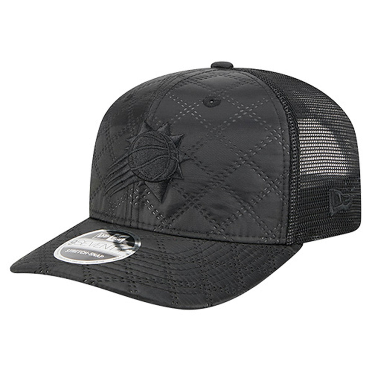 New Era Phoenix Suns Quilted 9SEVENTY Trucker Adjustable Hat