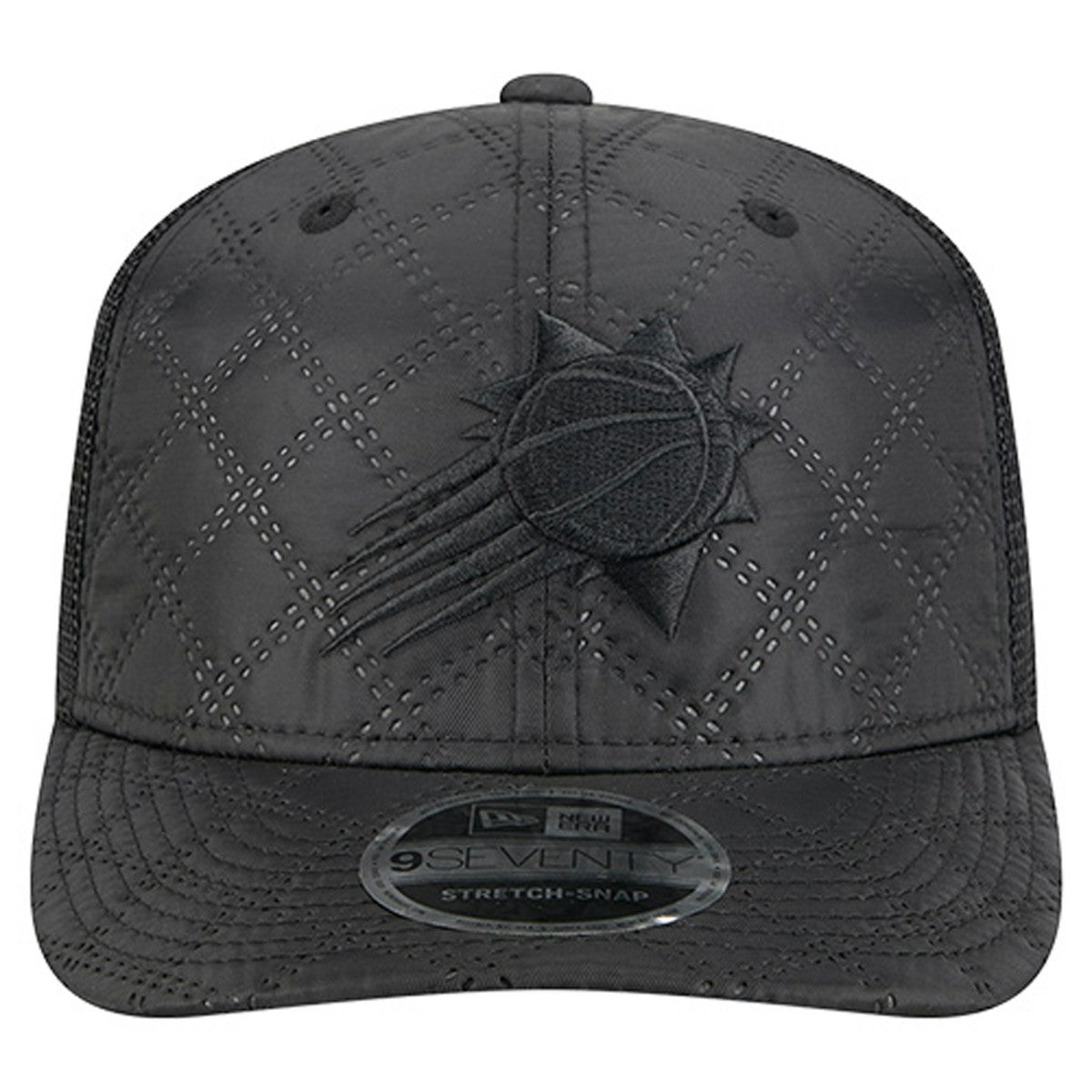 New Era Phoenix Suns Quilted 9SEVENTY Trucker Adjustable Hat
