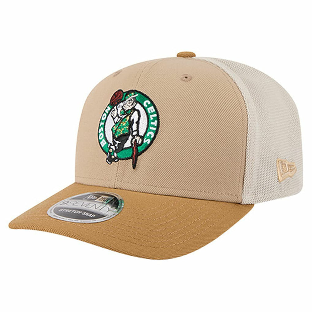 New Era Boston Celtics Two-Tone 9SEVENTY Adjustable Trucker Hat