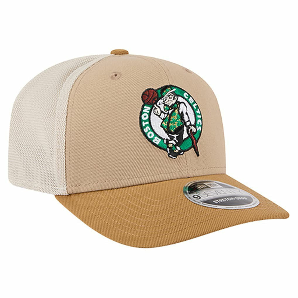New Era Boston Celtics Two-Tone 9SEVENTY Adjustable Trucker Hat