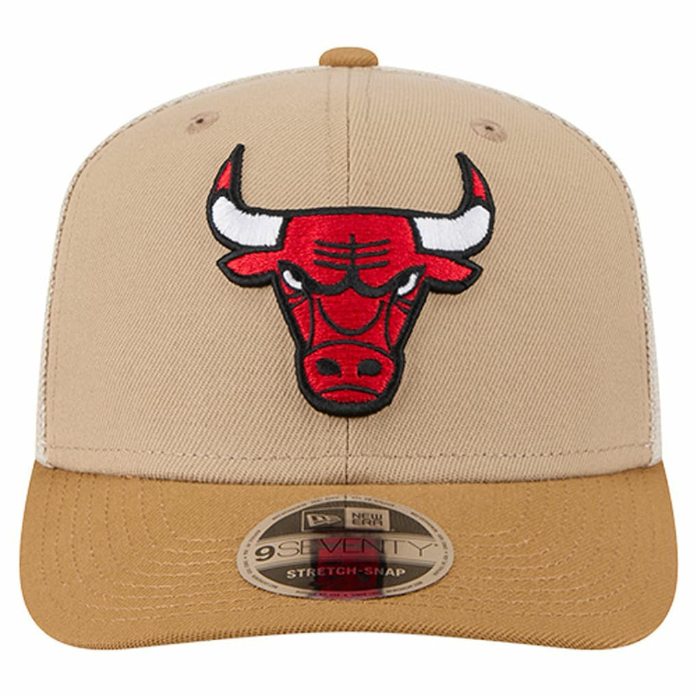 New Era Chicago Bulls Two-Tone 9SEVENTY Adjustable Trucker Hat