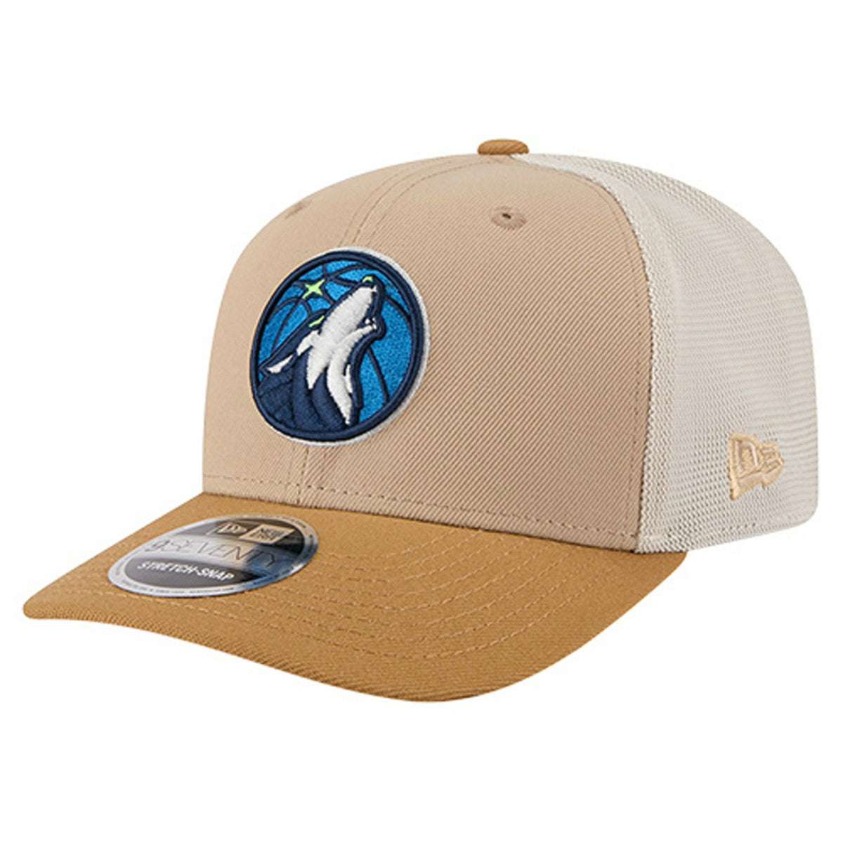 New Era Minnesota Timberwolves Two-Tone 9SEVENTY Adjustable Trucker Hat