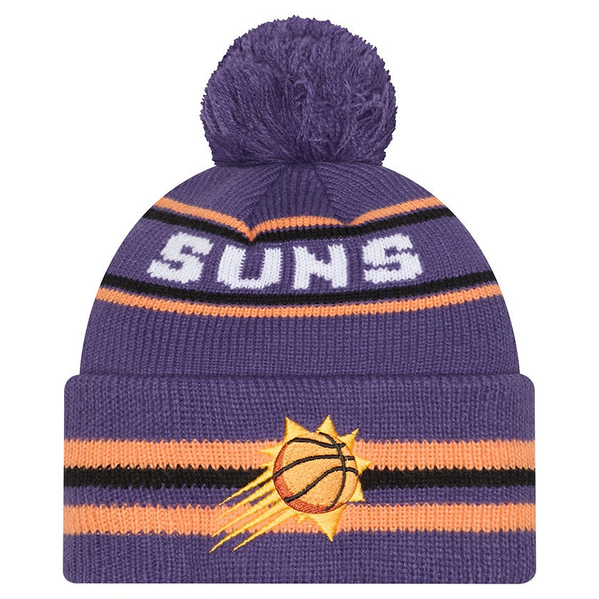 New Era Phoenix Suns Classic Cuffed Knit Hat with Pom