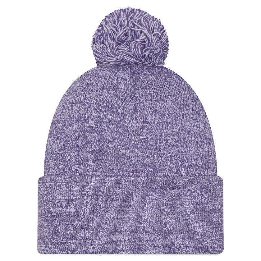 New Era Phoenix Suns Marled Cuffed Knit Hat with Pom