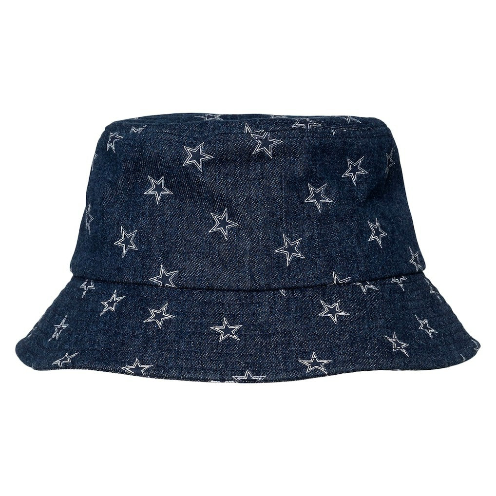 The Wild Collective Women's Denim Bucket Hat - Dallas Cowboys Hats