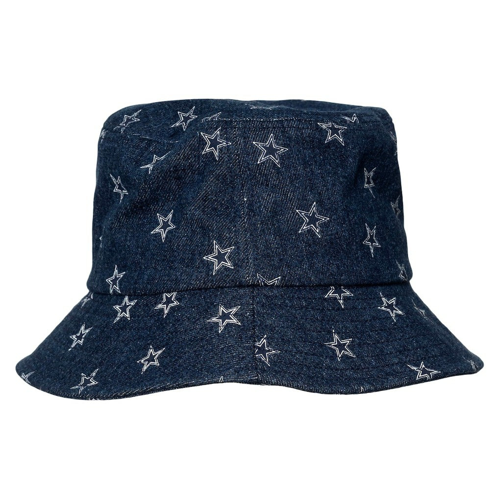 The Wild Collective Women's Denim Bucket Hat - Dallas Cowboys Hats