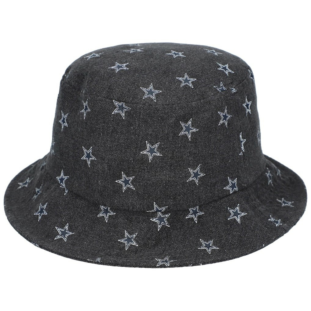 The Wild Collective Women's Denim Bucket Hat - Dallas Cowboys Hats