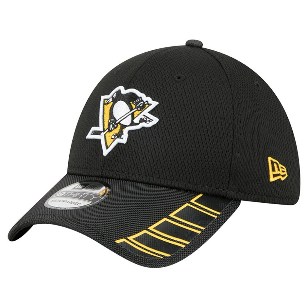 NHL Pittsburgh Penguins New Era Visor Hit 39THIRTY Flex Hat